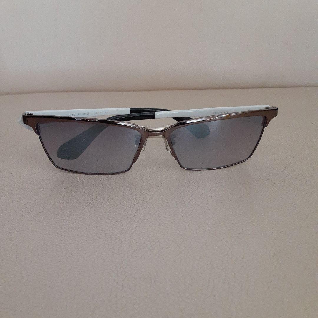 サムライ翔サングラスガンメタメタルフレーム /BKグラデーション ミラーレンズ
