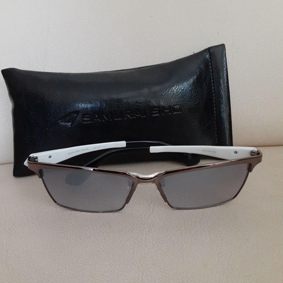 サムライ翔サングラスガンメタメタルフレーム /BKグラデーション ミラーレンズ