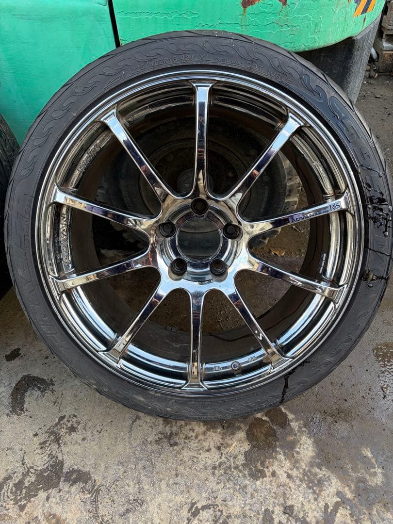 明*r様 ADVAN RACING アドバンレーシング RS 18インチ　2本の