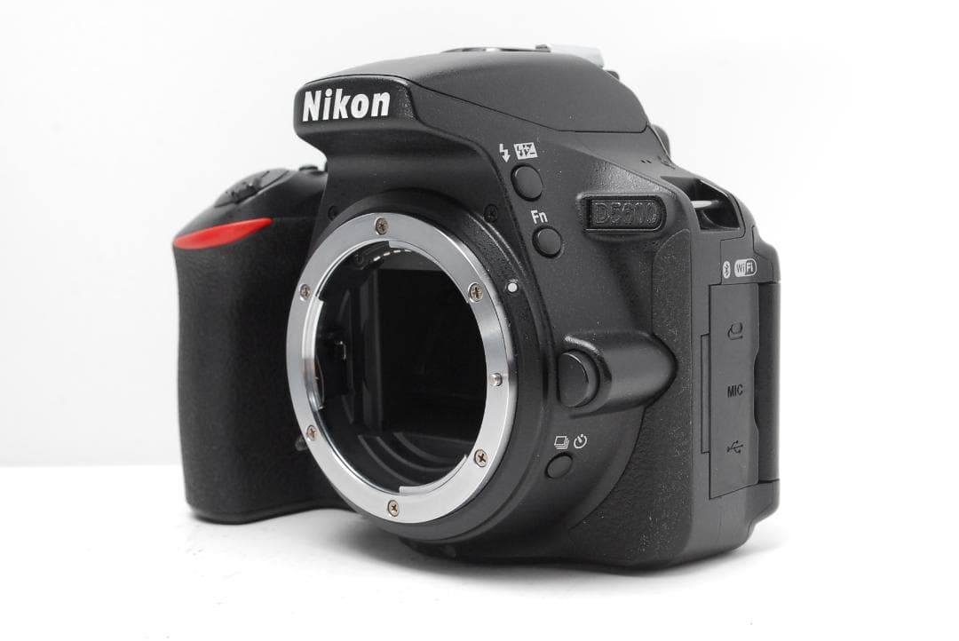 【使用感極少　ダブルレンズ】　Nikon D5600　WiFi搭載　スマホ転送