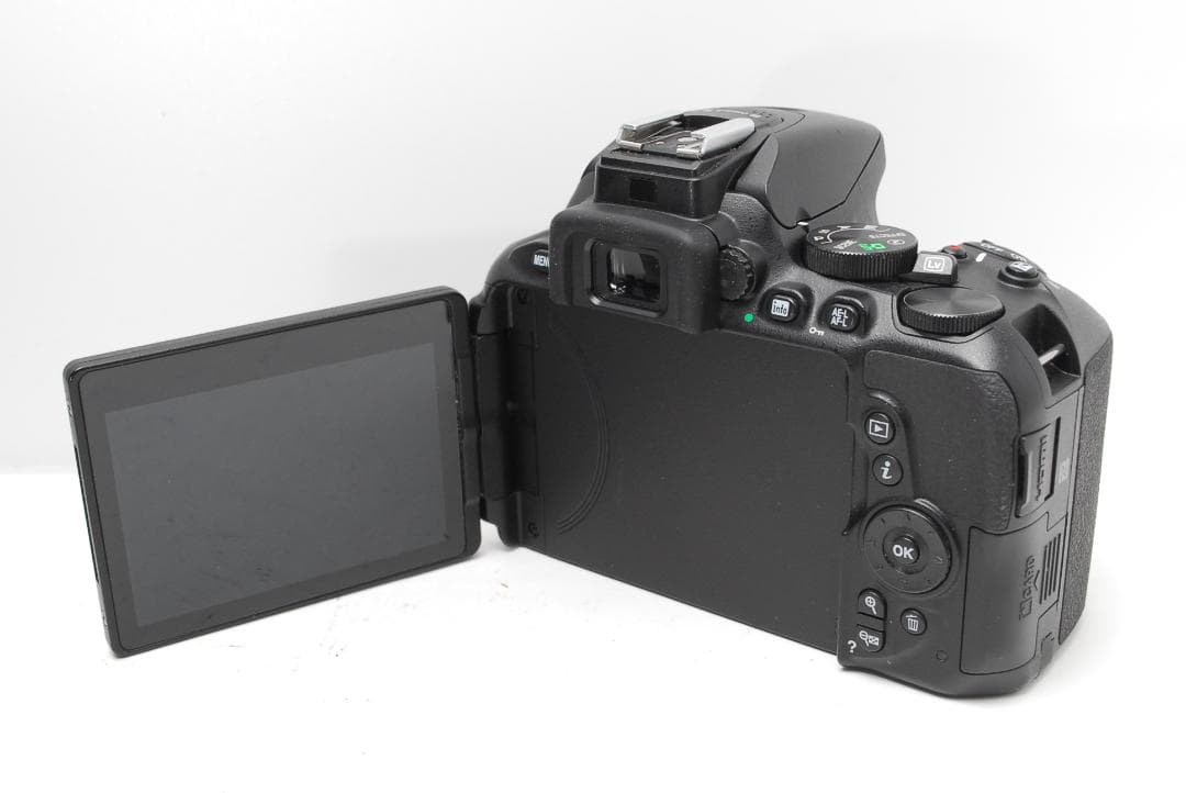 【使用感極少　ダブルレンズ】　Nikon D5600　WiFi搭載　スマホ転送