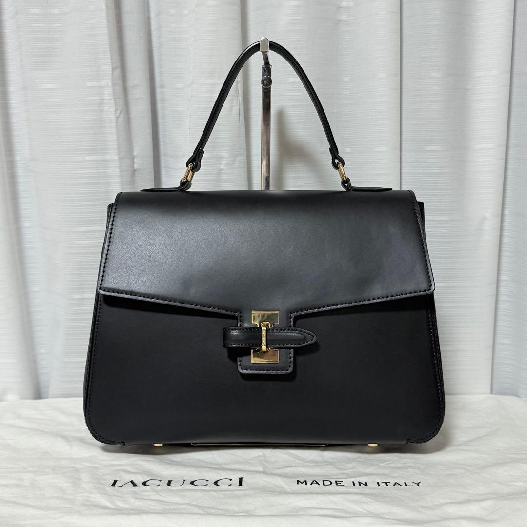 ⭐️未使用品⭐️　イアクッチ　ムーサ SD RUGA　2way　ハンドバッグ　黒