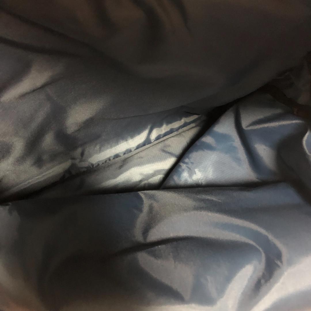 【美品】リップンディップ リュックショルダーバッグ ナイロン キノコ柄 ブルー