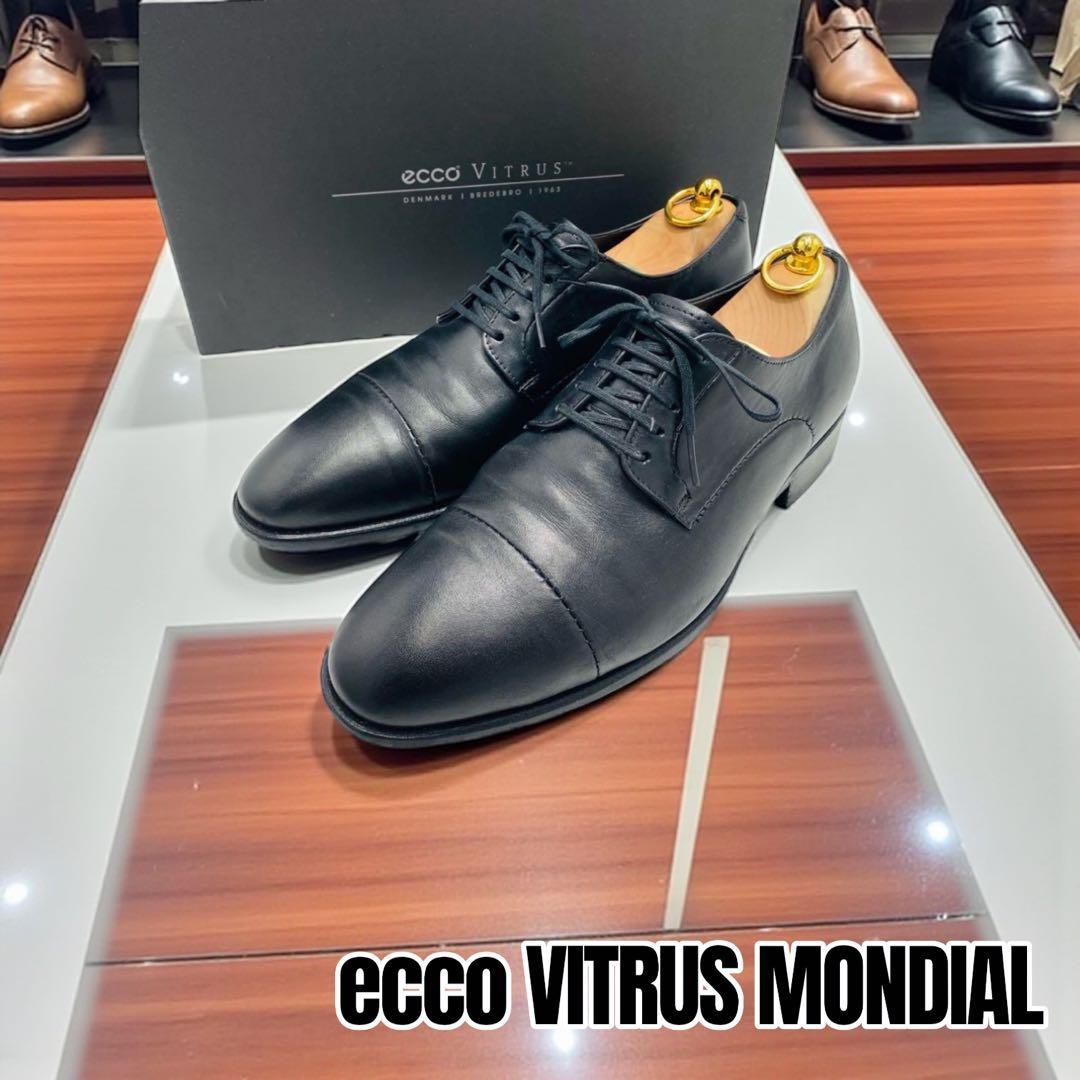ecco VITRUS MONDIAL ストレートチップ ダービー 26cm