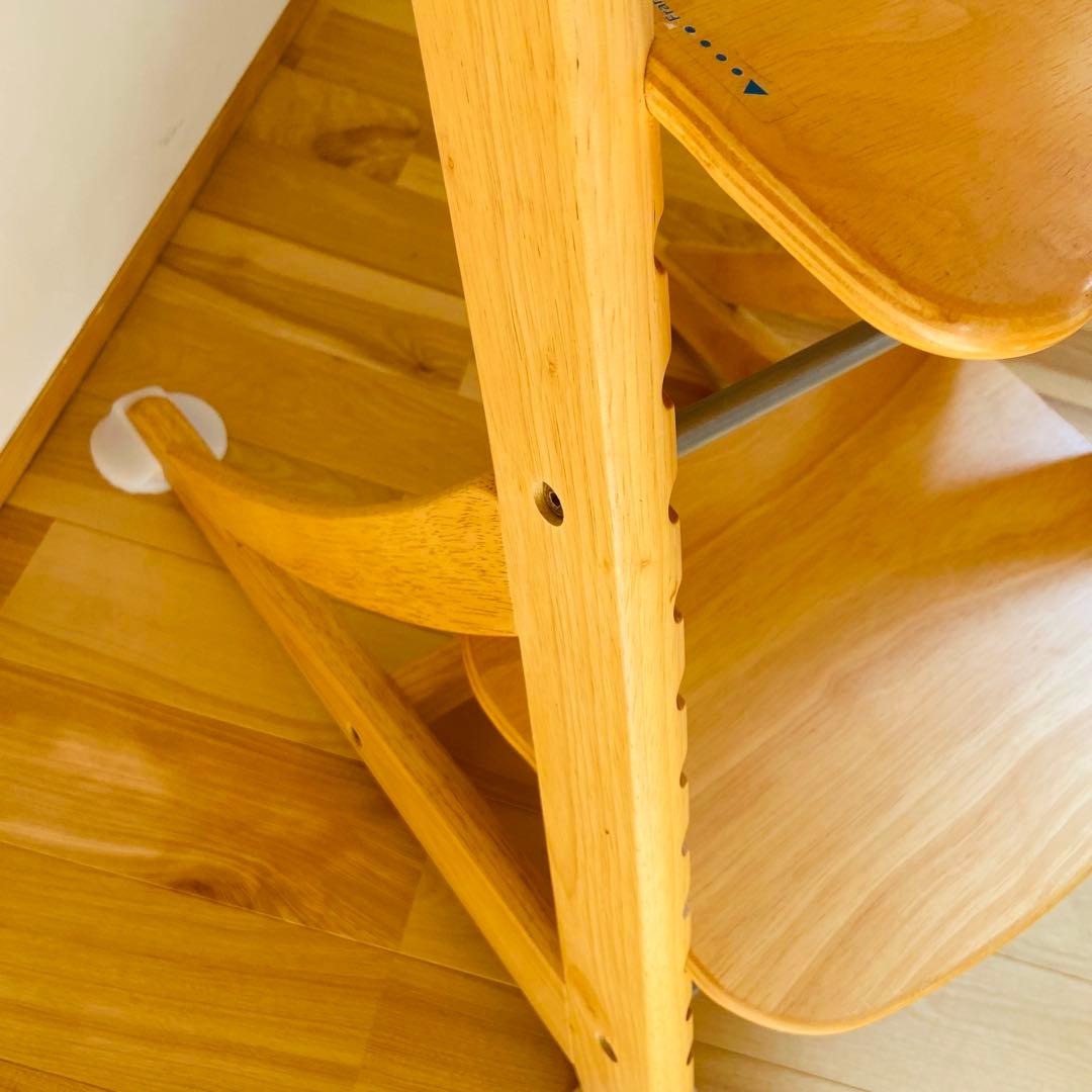 極美品 大和屋 ヤマトヤ すくすく スリムフィット チェア テーブル＆ガード付