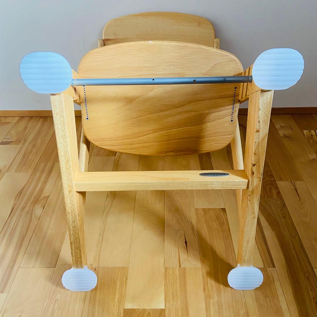 極美品 大和屋 ヤマトヤ すくすく スリムフィット チェア テーブル＆ガード付