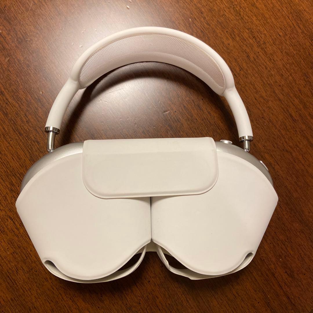 AirPods MAX シルバー ワイヤレスヘッドホン　 本体 ケース付き箱無し