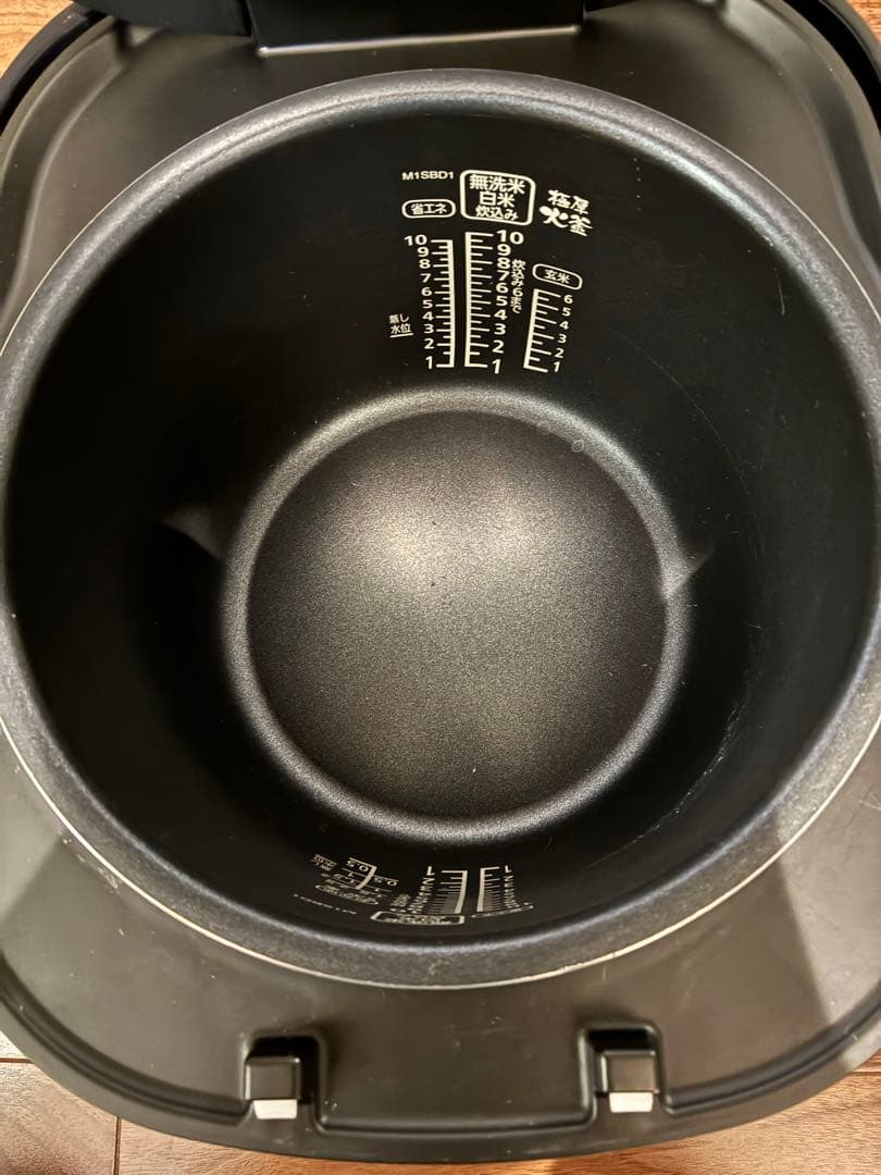 アイリスオーヤマ 炊飯器 RC-MC10-B 2019年製 10合炊き ブラック