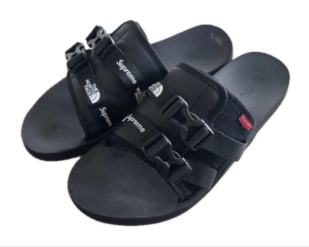 Supreme×The North Face コラボサンダル ブラック 29.0