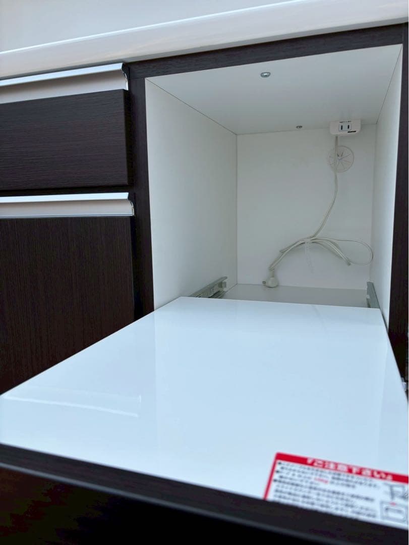 ニトリ 食器棚 レンジボード キッチンボード レジューム 幅120