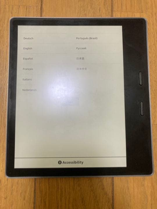【ジャンク品】Kindle Oasis (第9世代) 防水 Wi-Fi 8GB