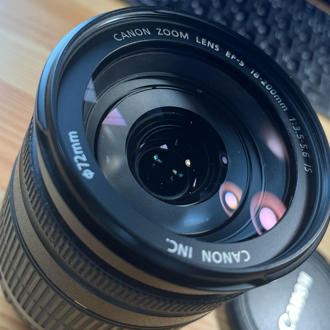 Canon 望遠ズームレンズ EF-S18-200mm F3.5-5.6 IS