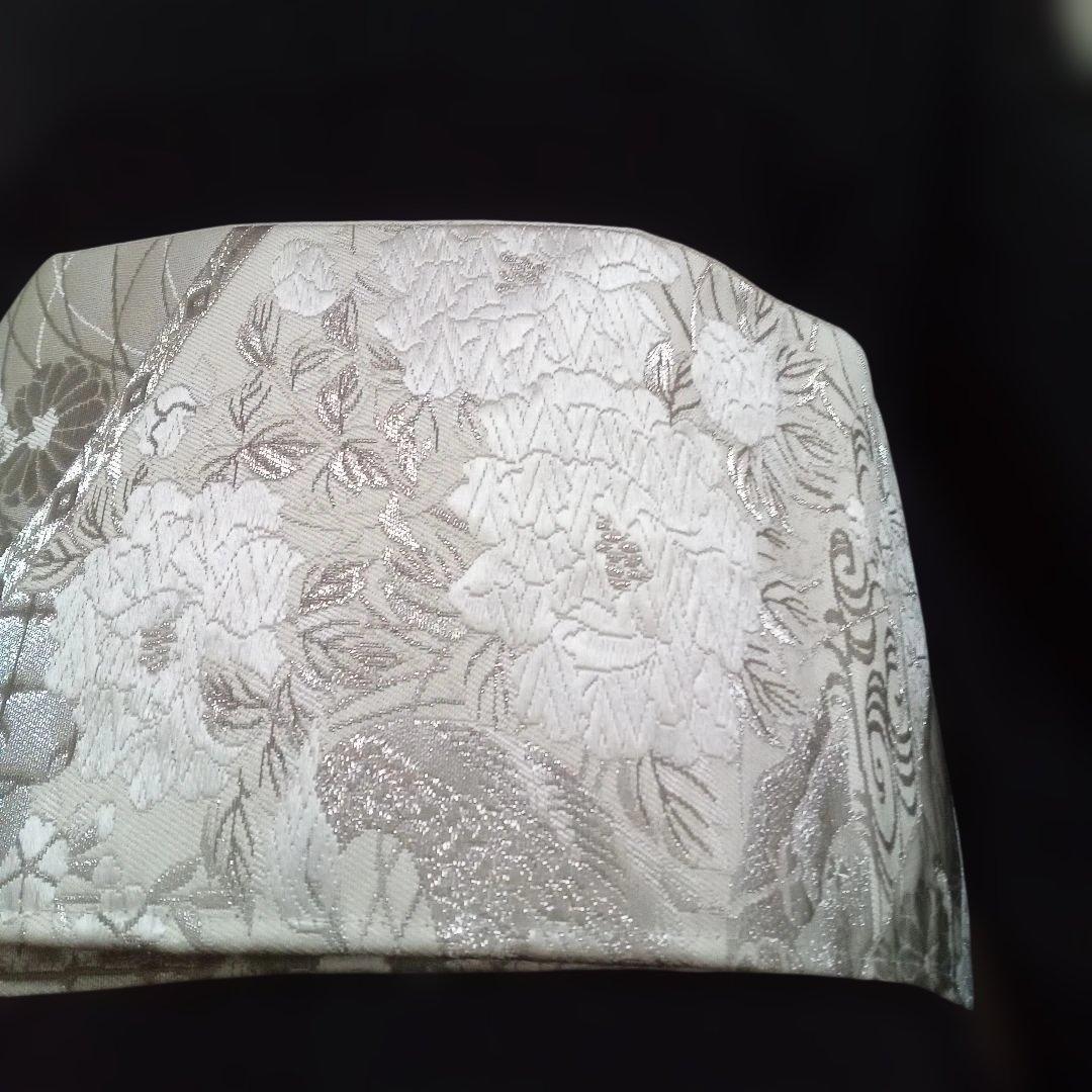 黒留袖リメイクワンピース 帯ベルト付き.エレガント