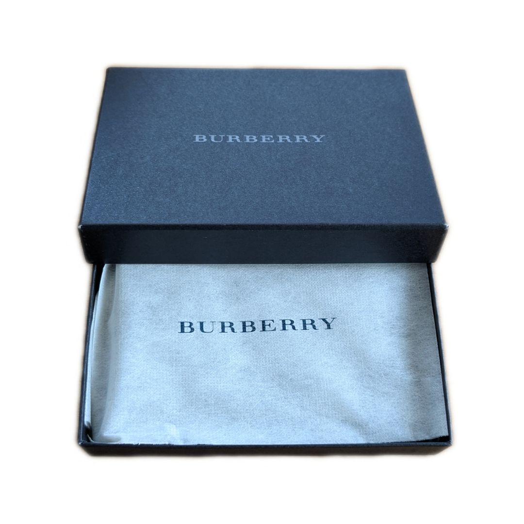【未使用】BURBERRY ダークグリーン 名刺入れ カードケース