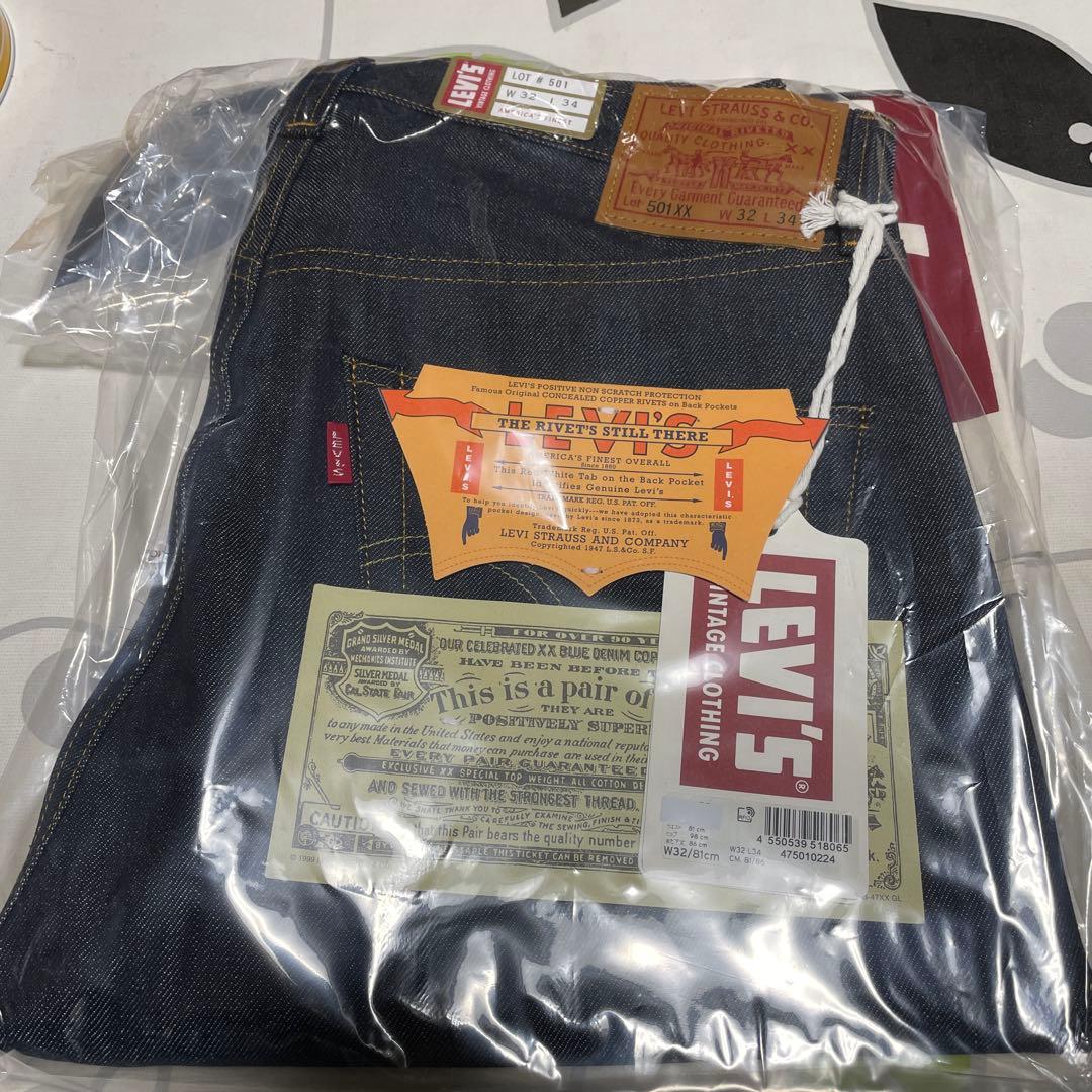 リーバイス 501xx 1947年復刻　W32/L34