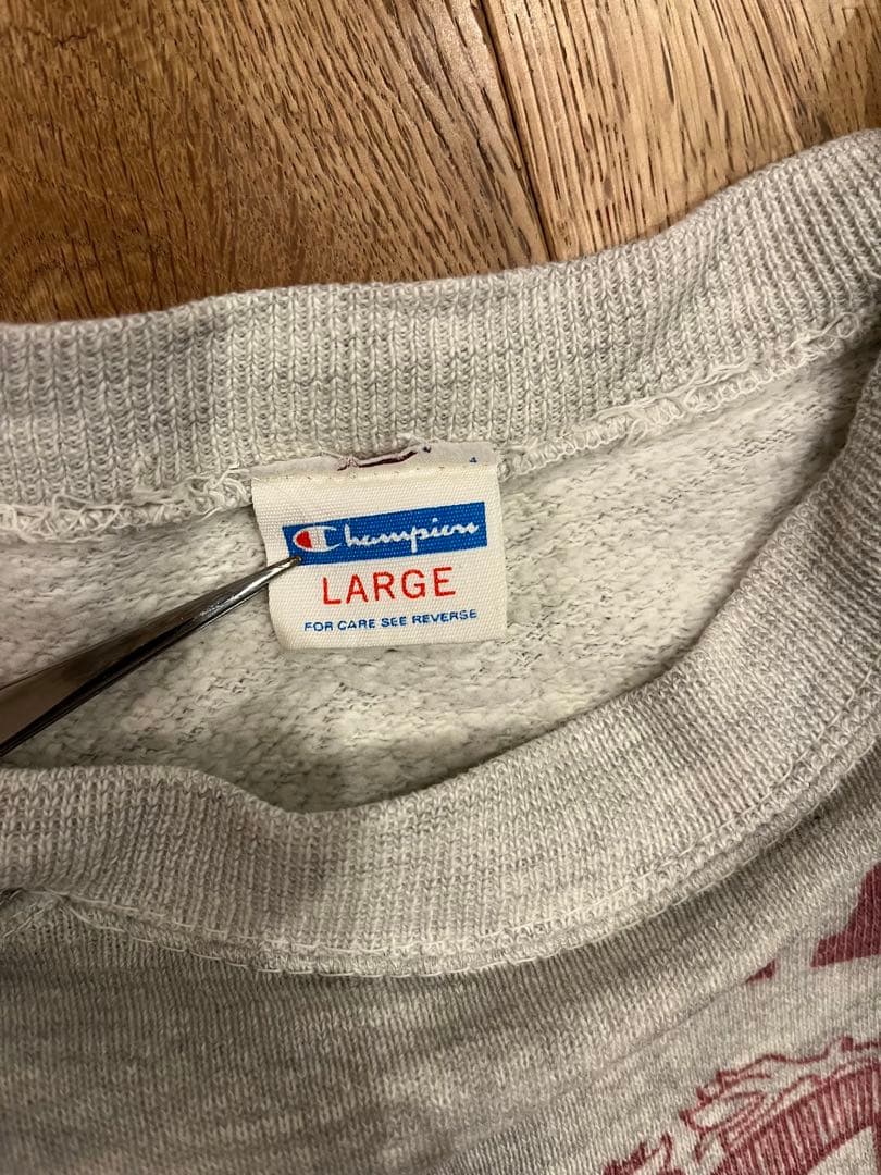 70s ヴィンテージ　スウェット　チャンピオン　バータグ　アメリカ製