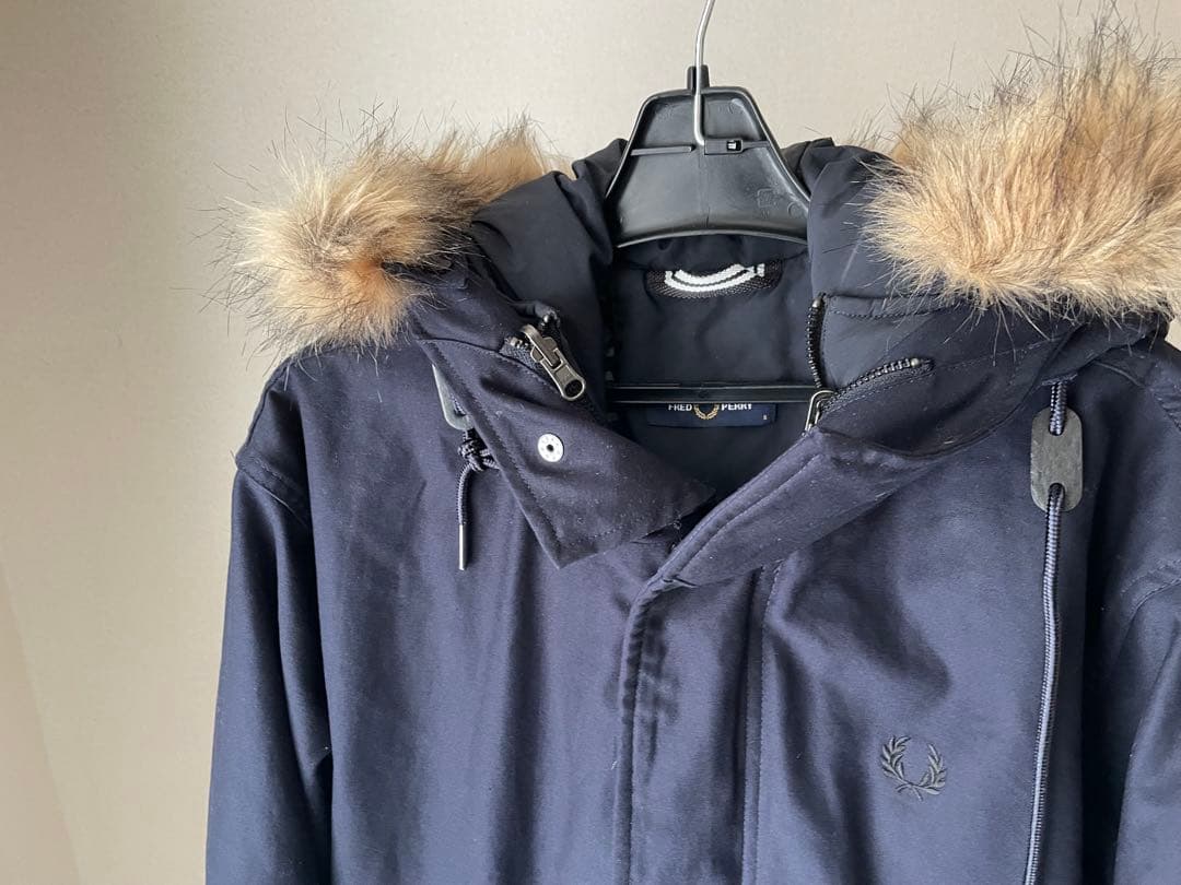 FRED PERRY モッズコート　ネイビー インナー取り外し可能
