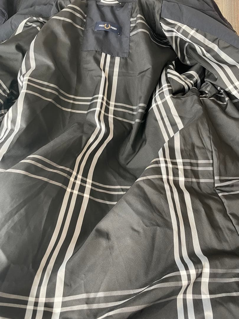 FRED PERRY モッズコート　ネイビー インナー取り外し可能