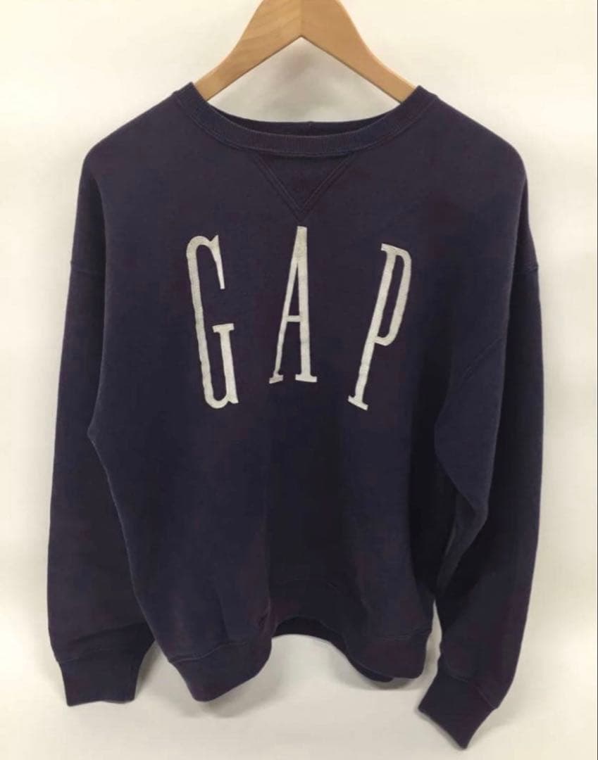 90's OLD GAP オールドギャップ ネイビー　トレーナー スウェット