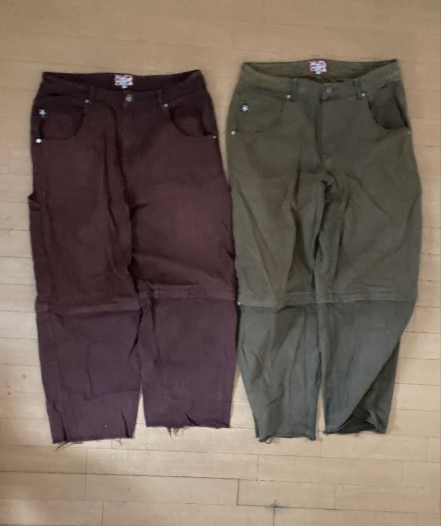 希少　starteam デニム　二点セット　ハーフパンツ可