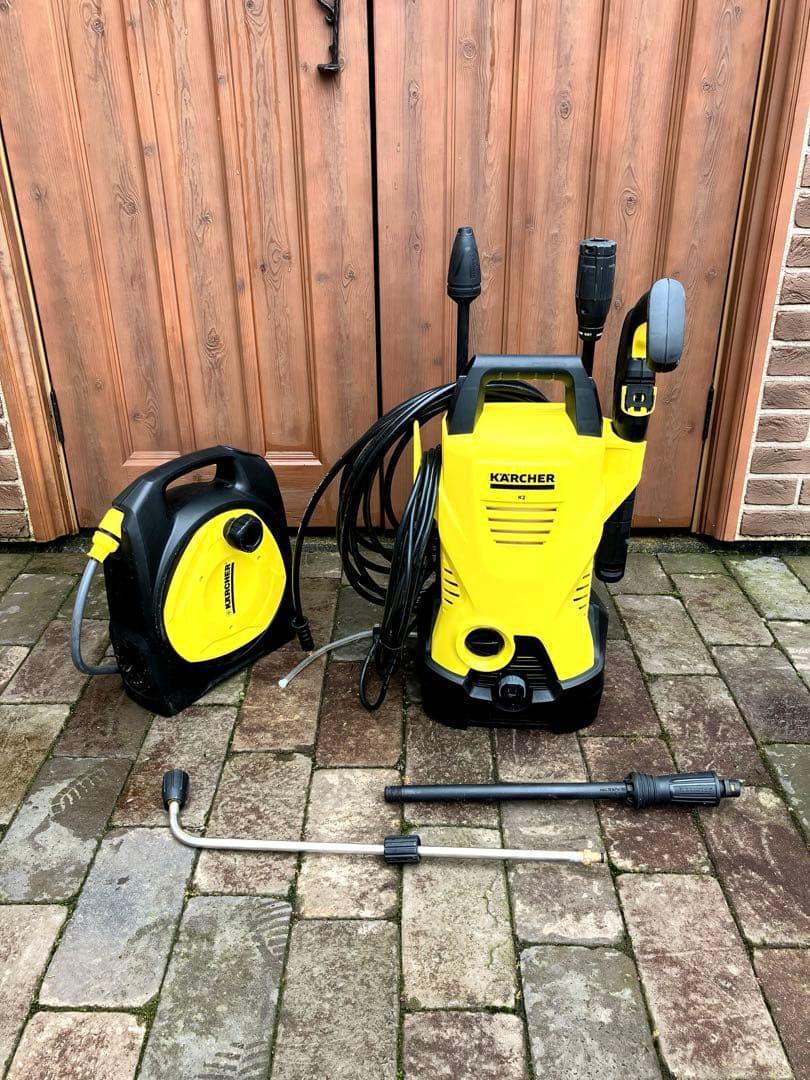 ★週末限定★【純正品】KARCHER 高圧洗浄機 (純正リール付)