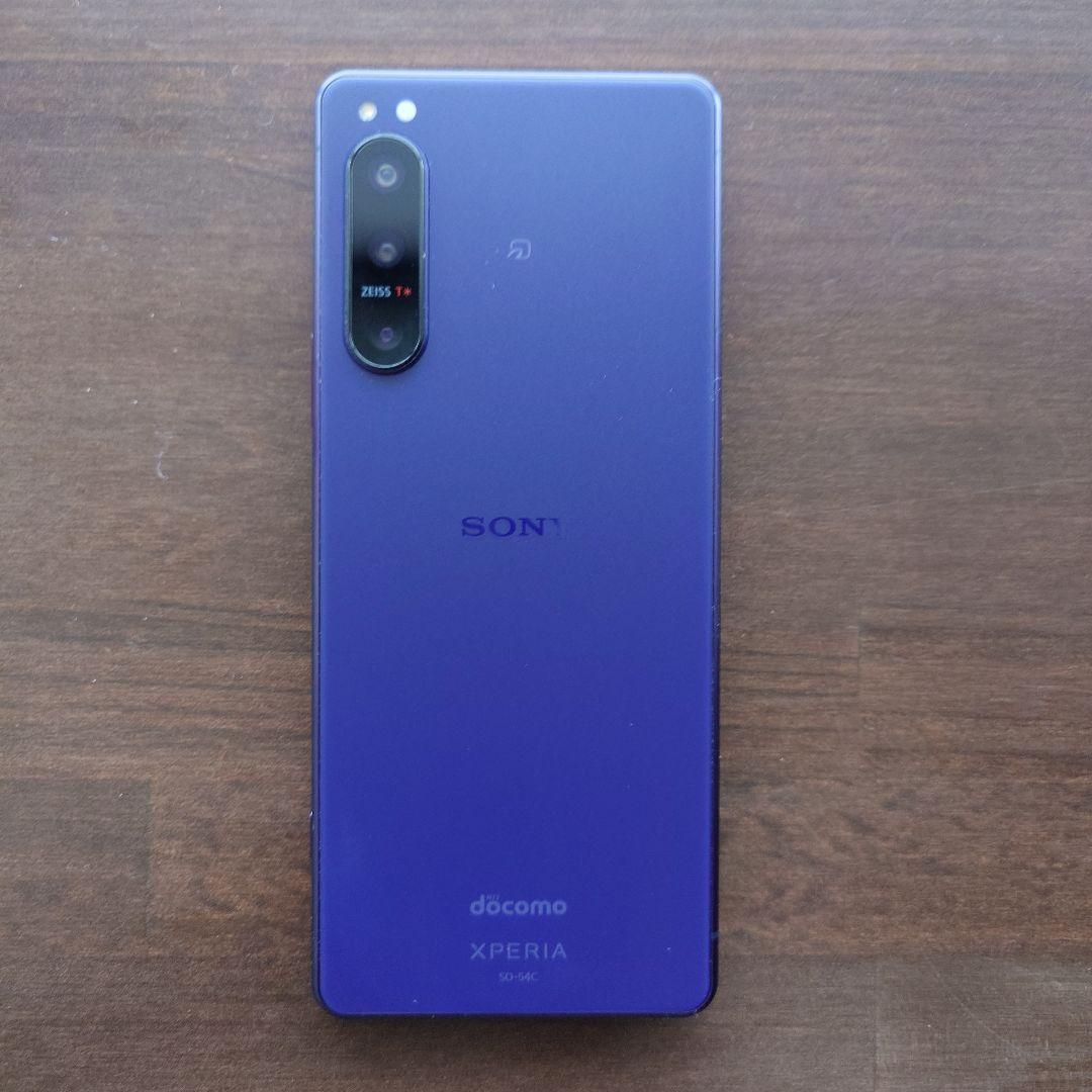 液晶美品 SIMフリー SONY Xperia 5 iv SO-54C ケース付