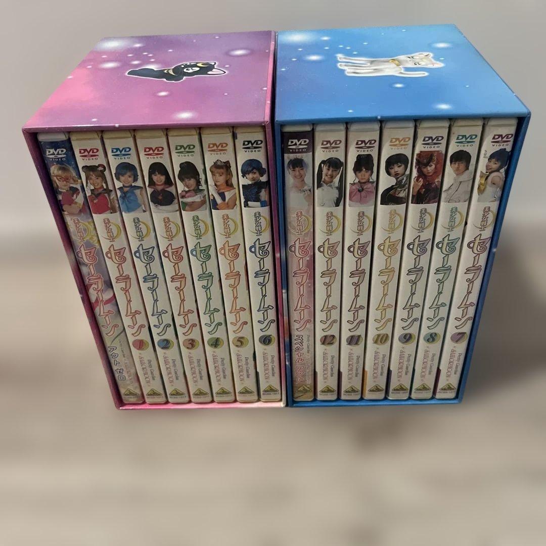 セーラームーン実写版 DVD 全14巻セット　box付き
