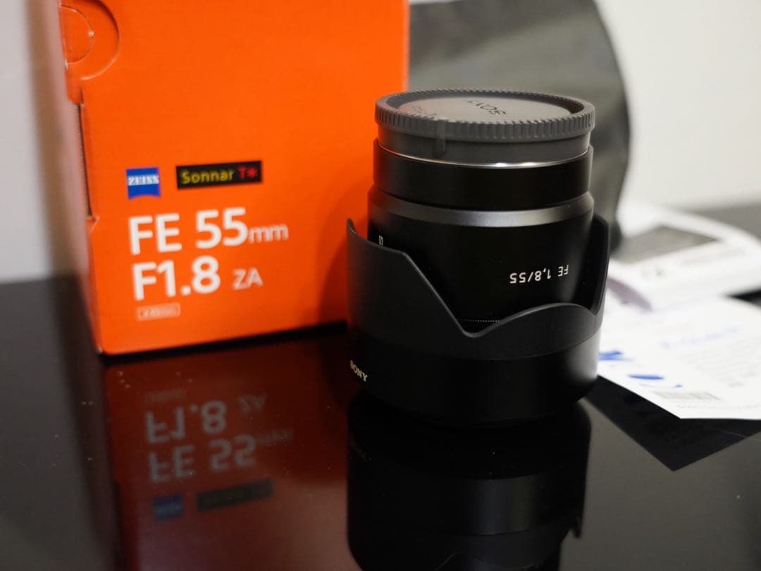 【美品】ソニー Sonnar T* FE 55mm F1.8 ZA