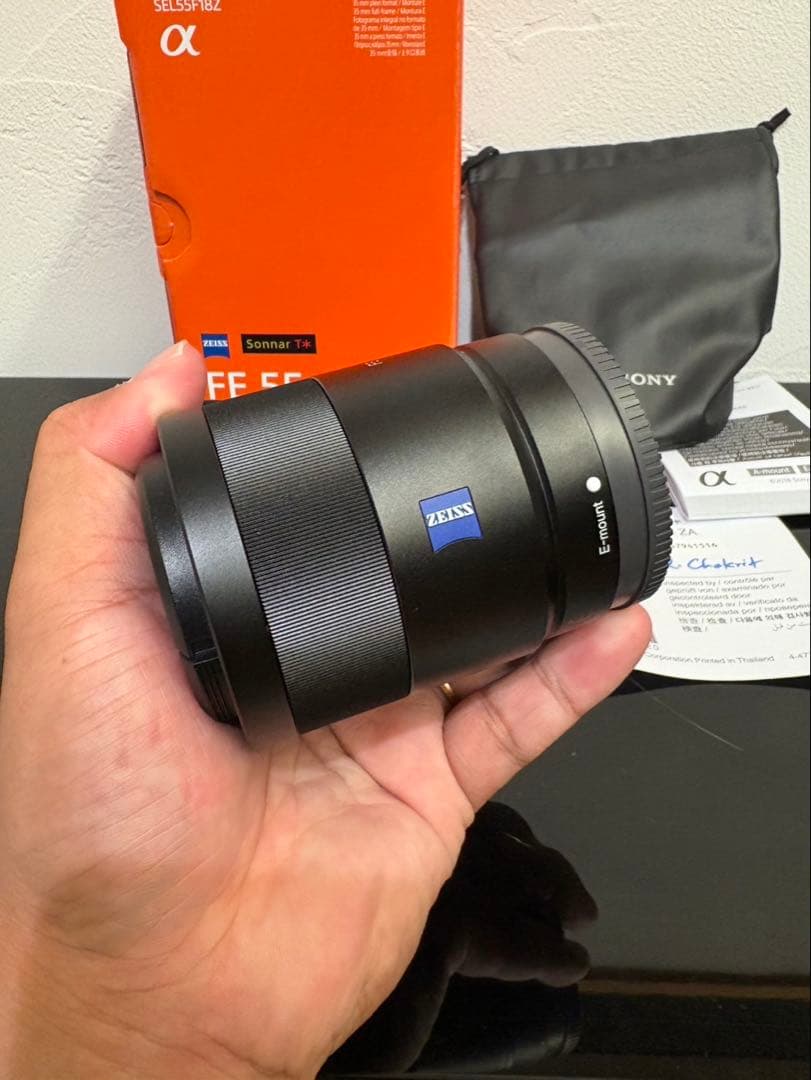 【美品】ソニー Sonnar T* FE 55mm F1.8 ZA
