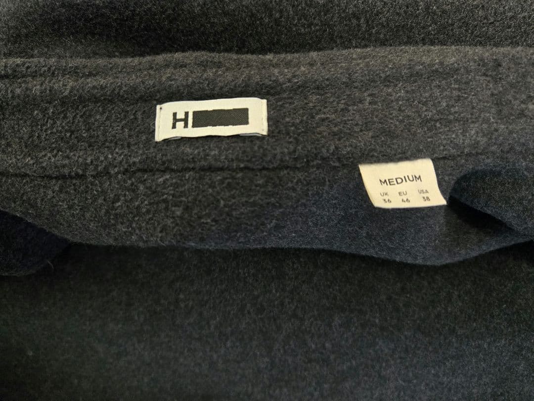 H BEAUTY&YOUTH ウールカバーオール