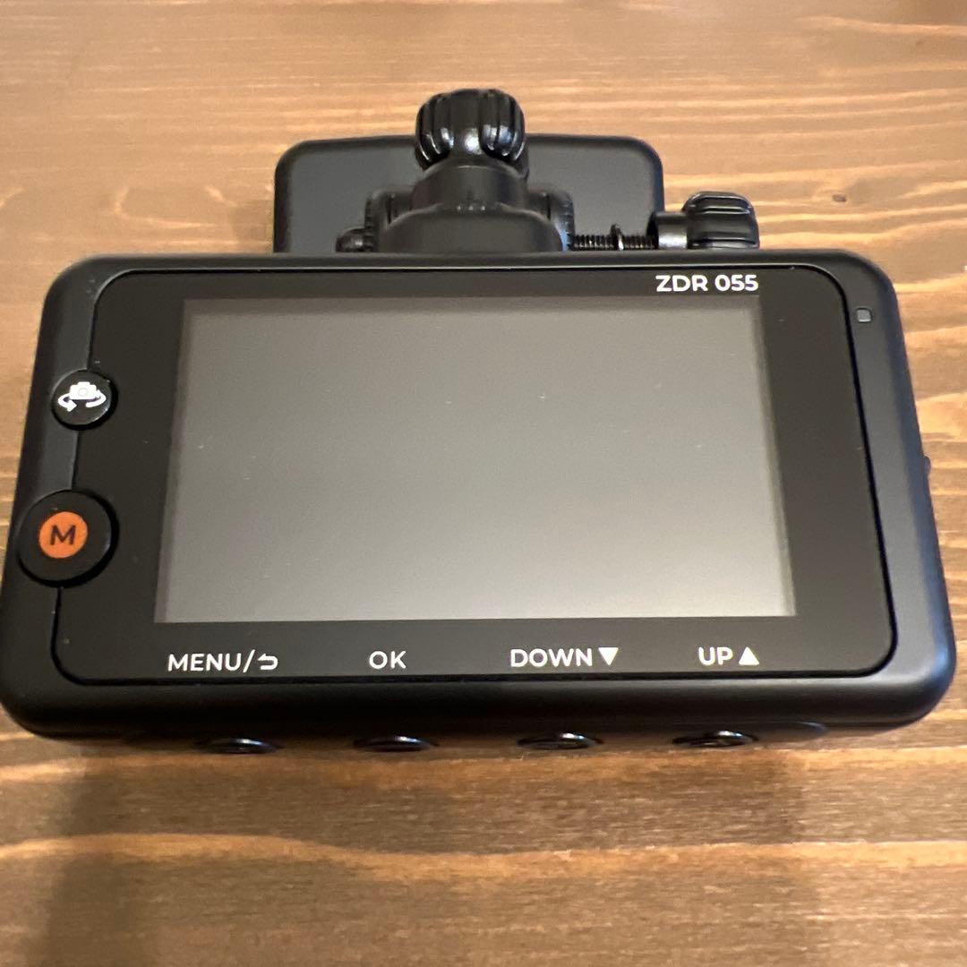 コムテック ZDR055 前後ドライブレコーダー+HDROP-14