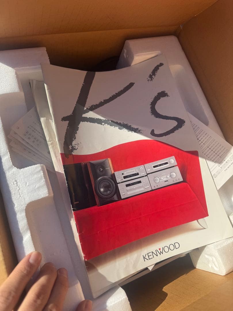 KENWOOD LSF-555 スピーカーセット元箱着き