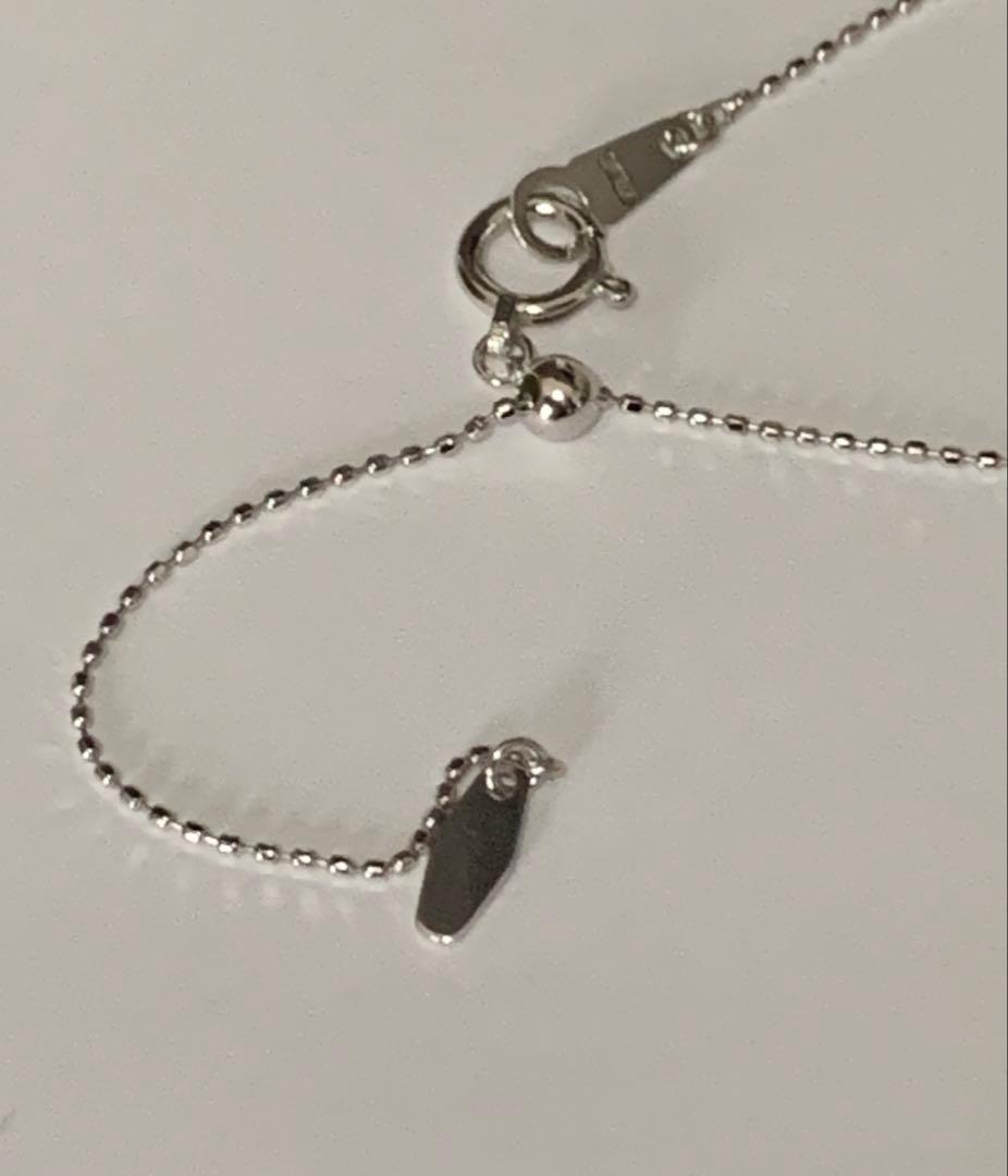 お値下げK18WG 9mmup南洋真珠(黒蝶真珠)ネックレス