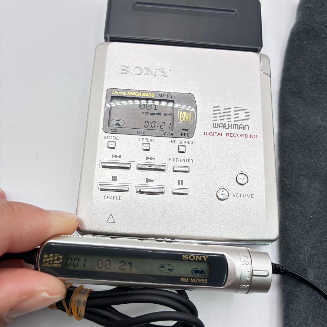 SONY MZ-R55 MD Walkman ポータブルMDレコーダー