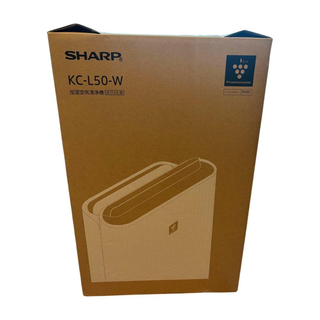 SHARP 空気清浄機 KC-L50-W ホワイト