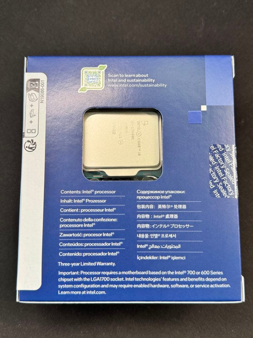 新品未開封 Intel CORE i9 13900K