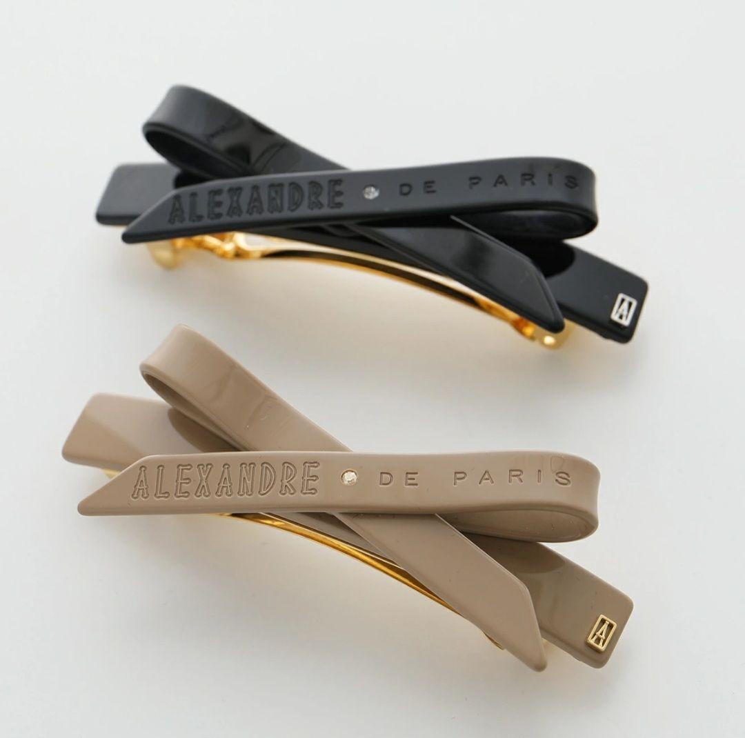 アレクサンドル ドゥ パリ バレッタ 8.5㎝×3㎝