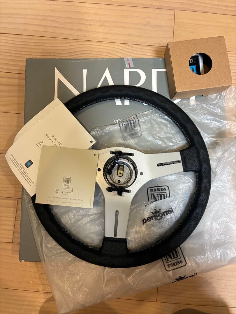 【NARDI】 N086 COMPETITION 33φ シルバー
