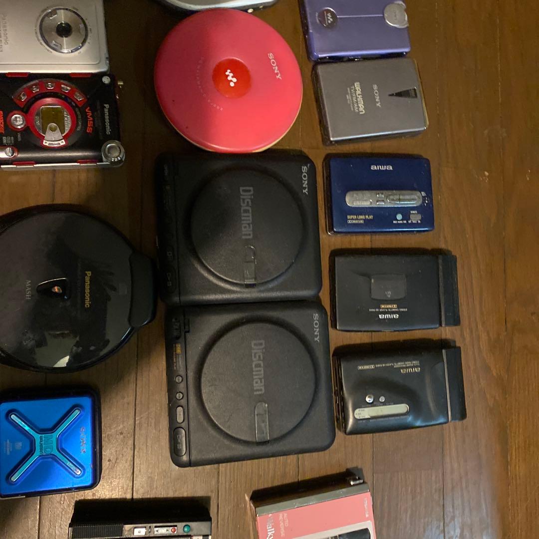 WALKMAN類、東芝walky Panasonic アイワ　ジャンクまとめ