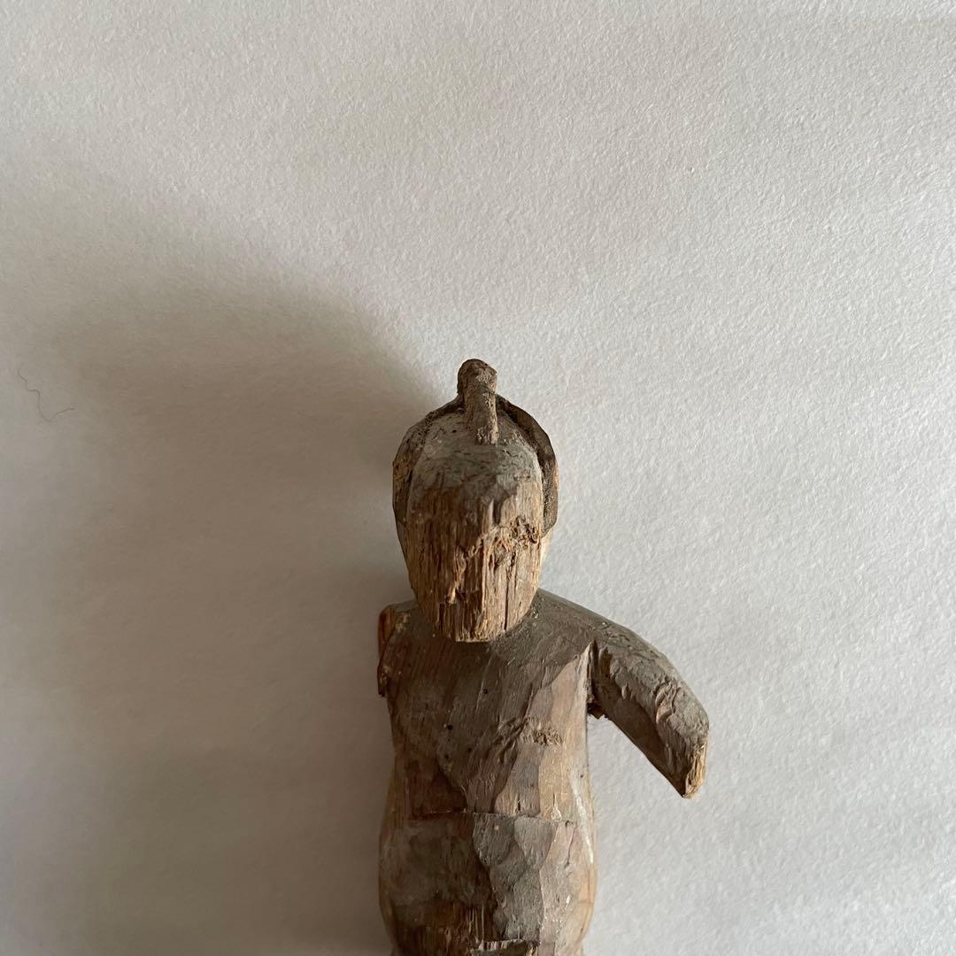 木彫り人形　工芸　アンティーク