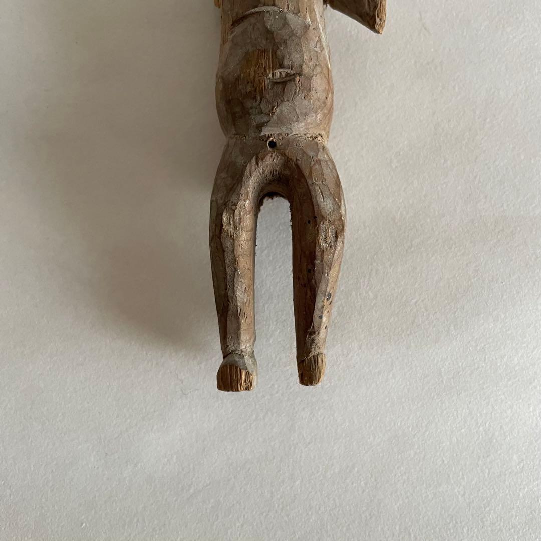木彫り人形　工芸　アンティーク