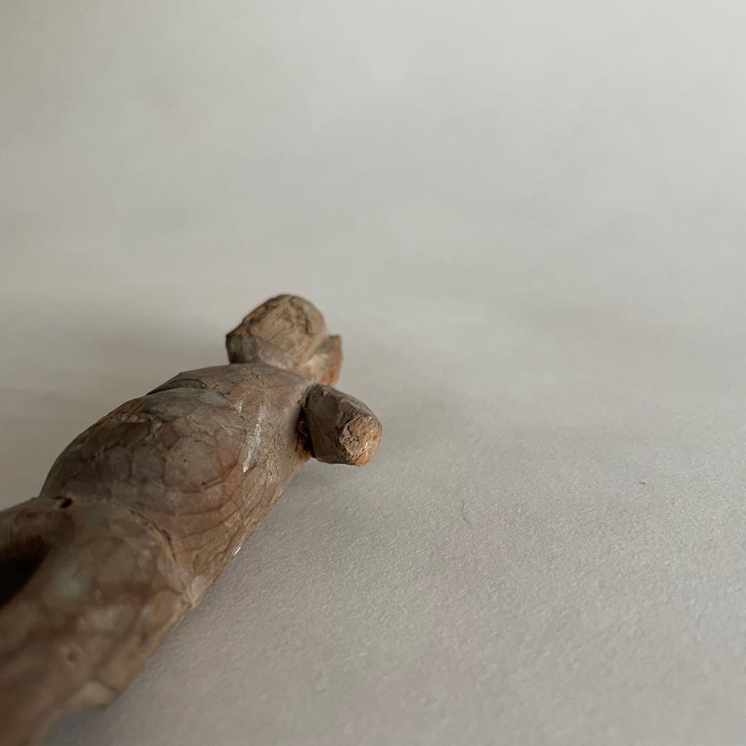 木彫り人形　工芸　アンティーク