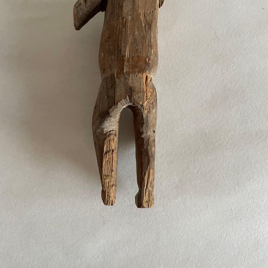 木彫り人形　工芸　アンティーク