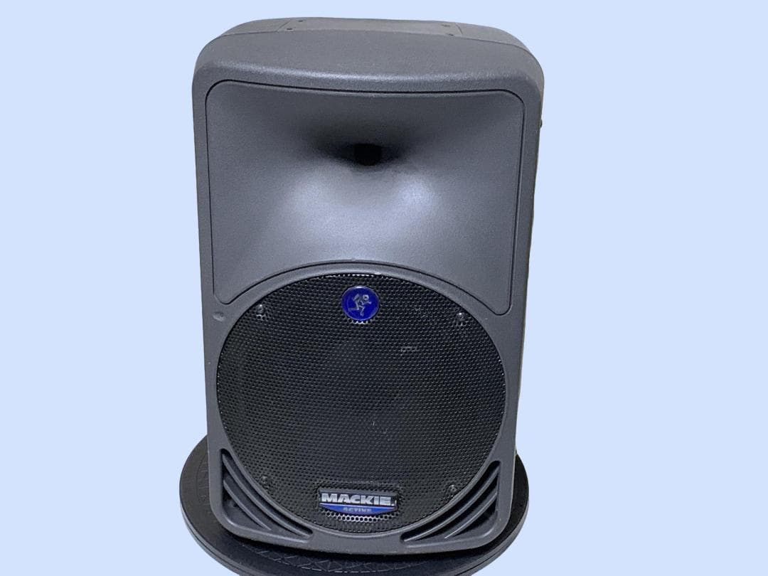 M9329 MACKIE パワードモニター スピーカー SRM350　ジャンク品