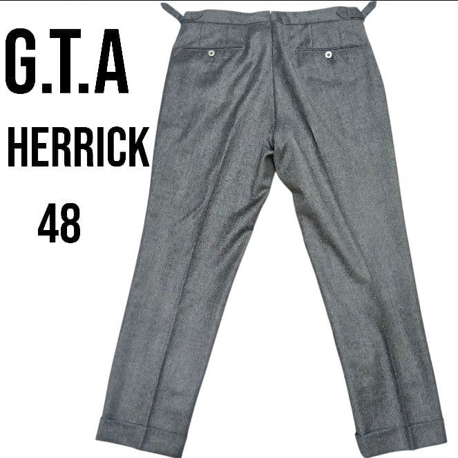 GTA Herrick エリック 48 ウール フランネル サイドアジャスター