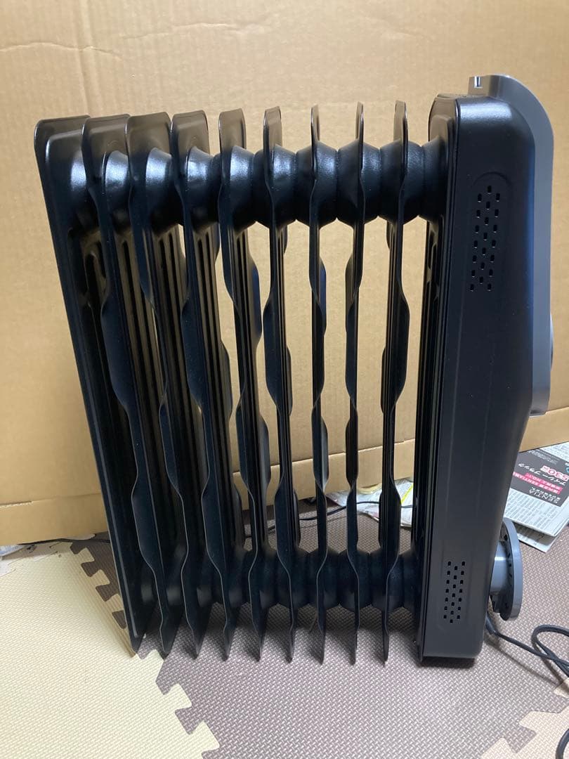 オイルヒーター(昨年後半に購入、使用2回、ほぼ未使用)
