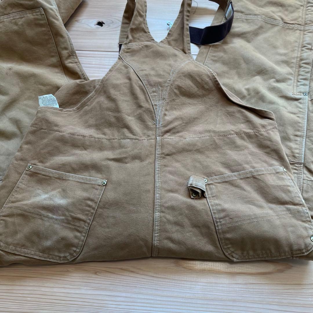 【USA製】カーハート　ダブルニー　オーバーオール