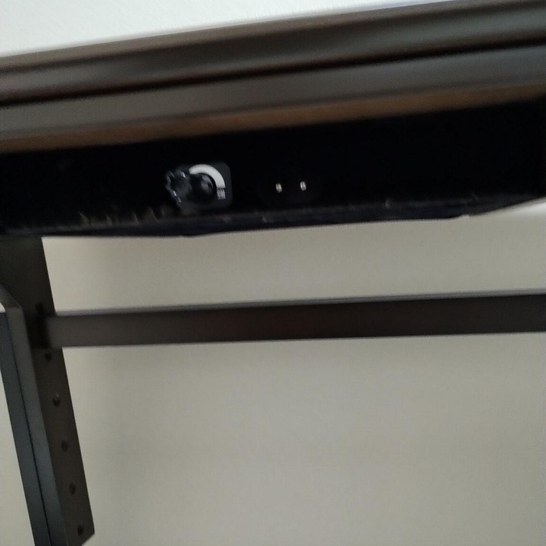 美品　山善　コタツデスク　高さ調整　ハイタイプ