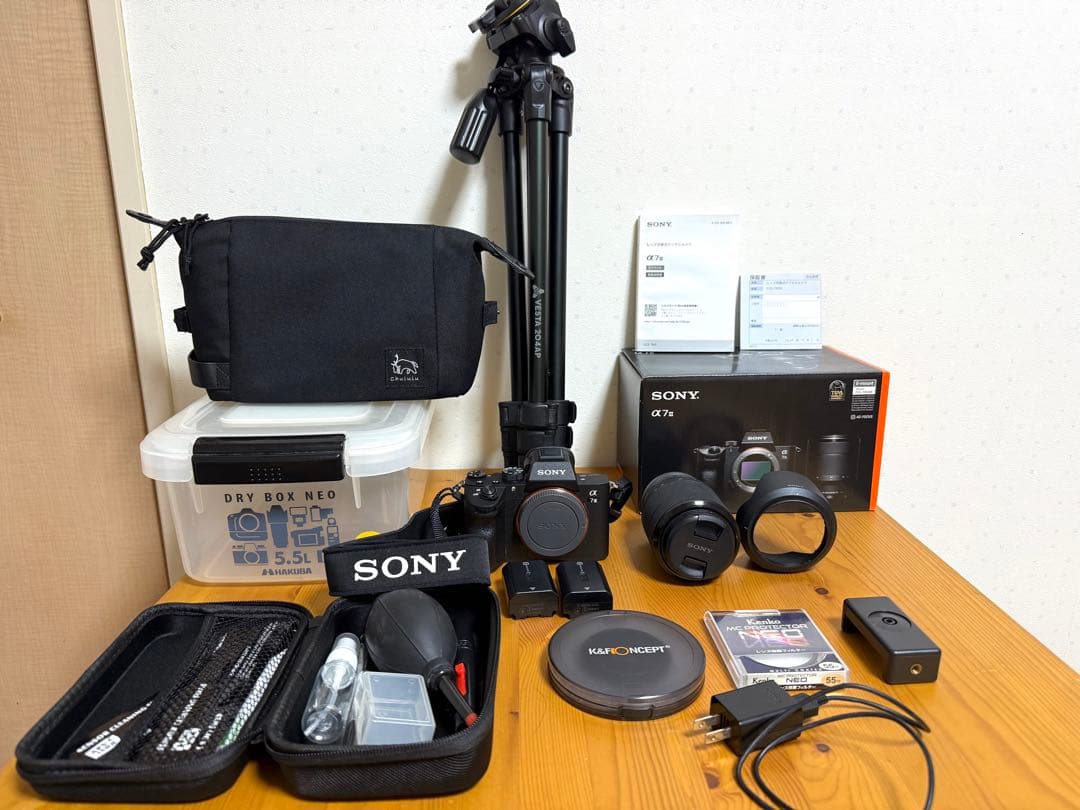 SONY α7Ⅲ 値下げ依頼コメントから可　必要なモノのみ選択可　本体、レンズ等