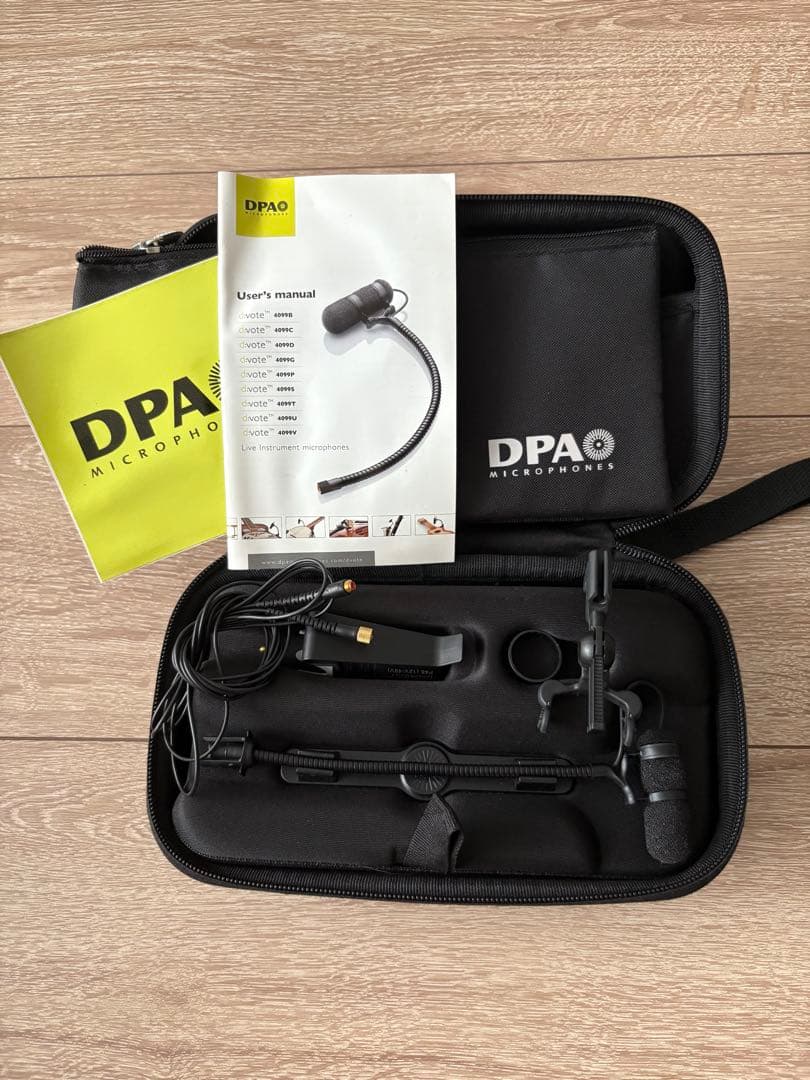 DPA ピンマイク　クリップ付き　4099 バイオリン用